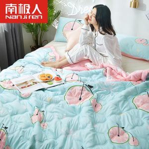 夏凉被双人空调被水洗棉被子学生单人夏季宿舍春秋被薄夏被夏天