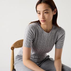 优衣库(UNIQLO) 24新款简约百搭舒适女士毛衣 海外直邮471611_01