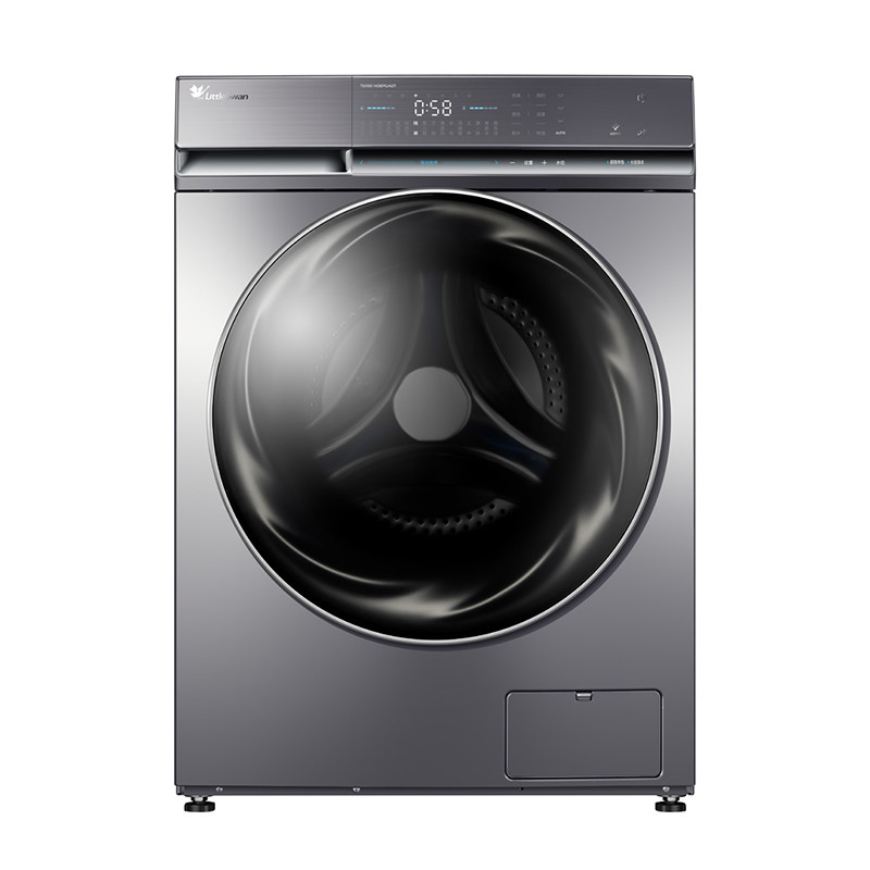 10公斤变频全自动滚筒洗衣机 超微净泡物理去渍10公斤热泵式烘干机 干