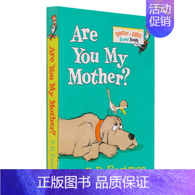 [正版]英文原版绘本are you my mother?刚孵化小鸟找妈妈故事书苏斯博士Dr. Seuss 学习英语3-5