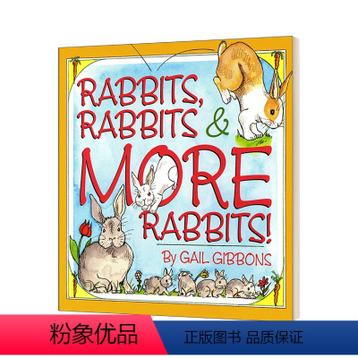 兔子 兔子 和更多的兔子 Rabbits Rabbits & More Rabbits [正版]盖尔吉本斯少儿百科系列