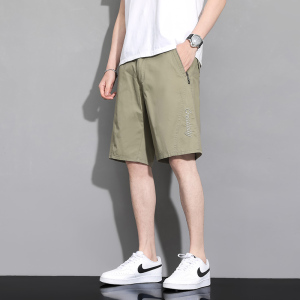 渔人船长夏季男士五分裤轻薄透气纯棉休闲运动裤短裤