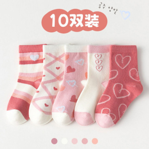 儿童袜子女孩女童袜子春夏款棉袜大童可爱公主花边袜