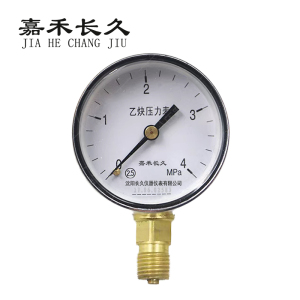 嘉禾长久 乙炔压力表减压器表头检测定制型 YY60 块