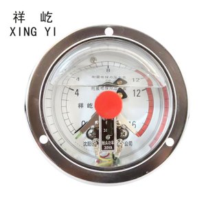 祥屹 耐震电接点压力表轴向带边检测定制型 YTNXC100ZT 块