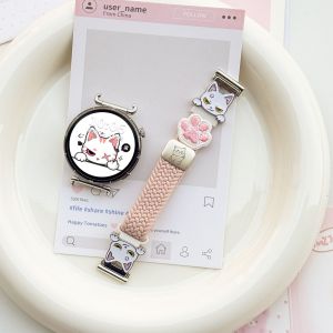 〔幸运招财猫〕适用华为gt6表带3139G