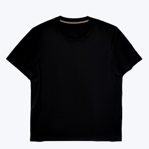 尘界纯色短袖t恤男士圆领夏季2025新T恤宽松上衣半袖男装