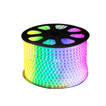 一极喜光led彩色灯带5050智能七彩rgb灯带 16色变色防水高亮吊顶彩色