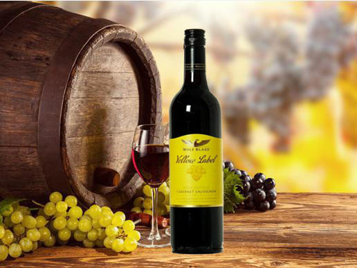 纷赋黄牌赤霞珠干红葡萄酒750ml