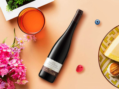 德国进口红酒 凯斯勒酒庄黑比诺红葡萄酒750ml 两件五折口感饱满果味